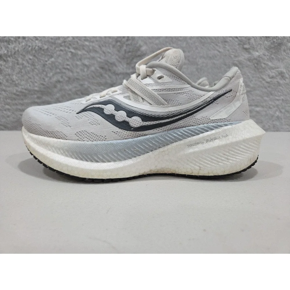 Saucony Triumph 20 Womens Running Shoes Fog Black S10759-11 Size 6
